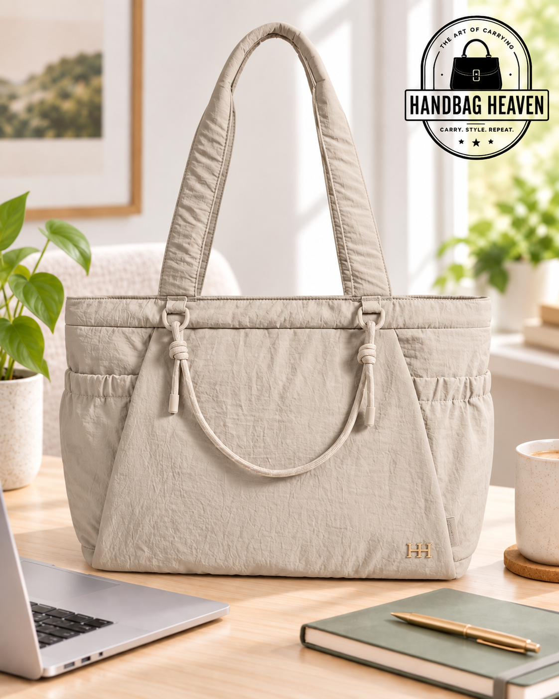 Women’s Yoga Tote Bag with Mat Holder