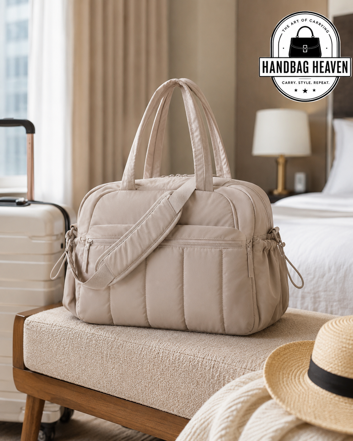 Women’s Travel Duffle Bag with Wet Pocket