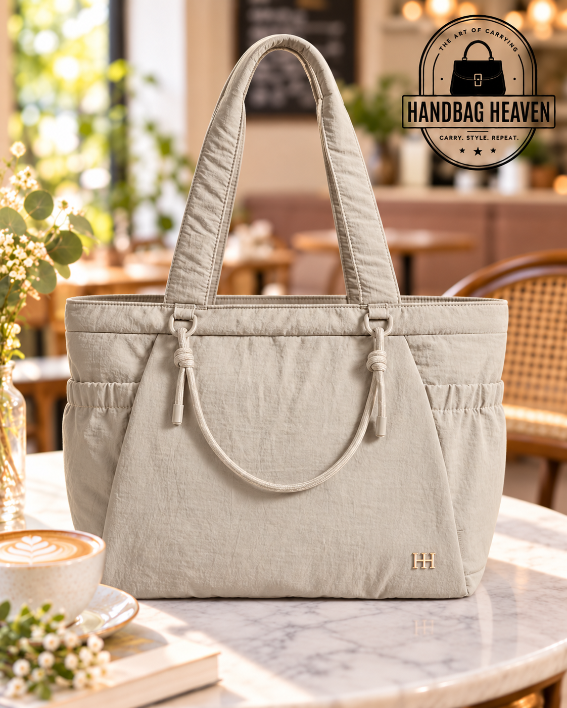 Women’s Yoga Tote Bag with Mat Holder