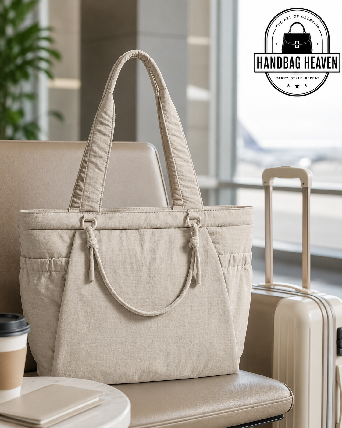 Women’s Yoga Tote Bag with Mat Holder