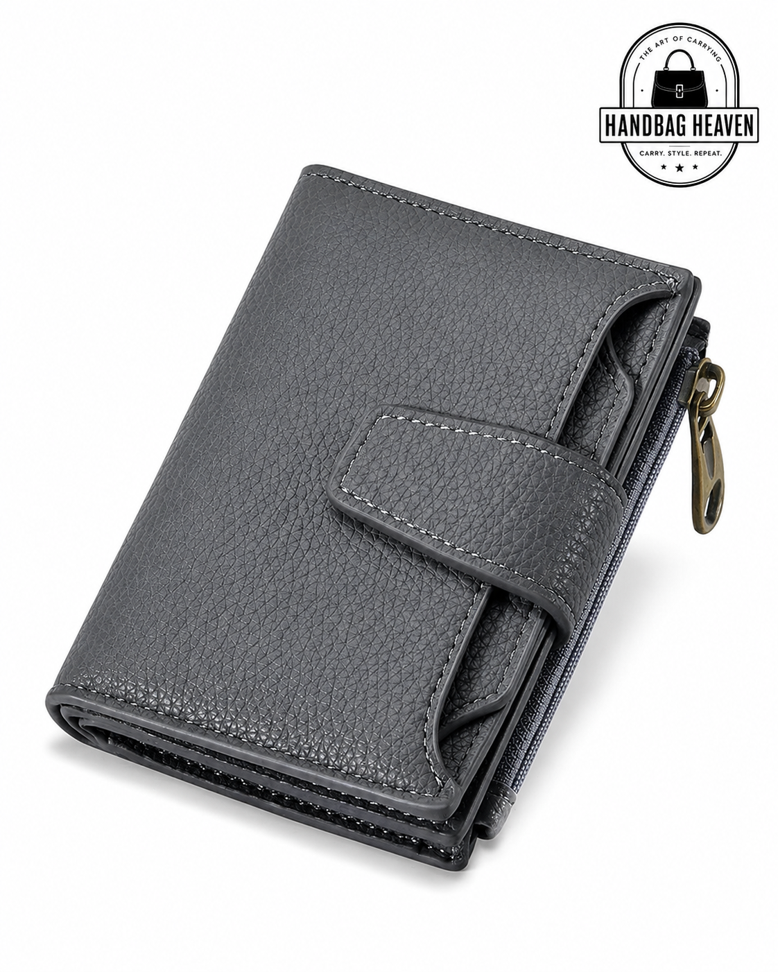 Women’s Compact Leather Bifold Wallet