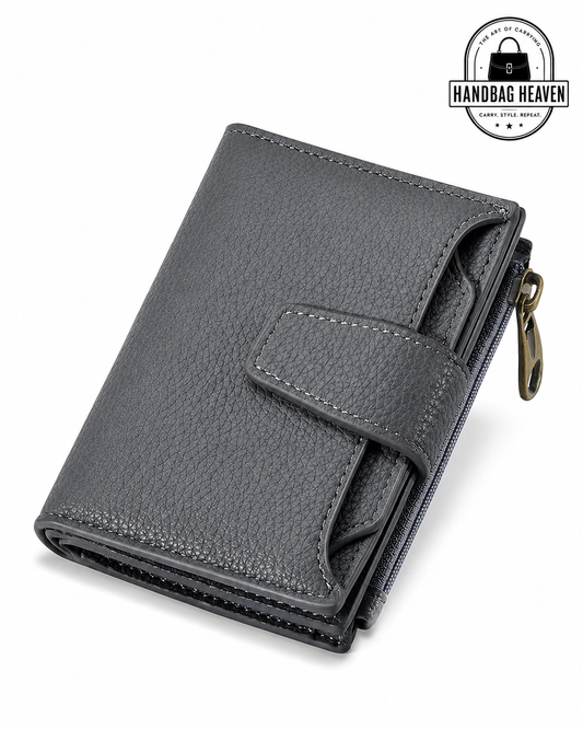 Women’s Compact Leather Bifold Wallet