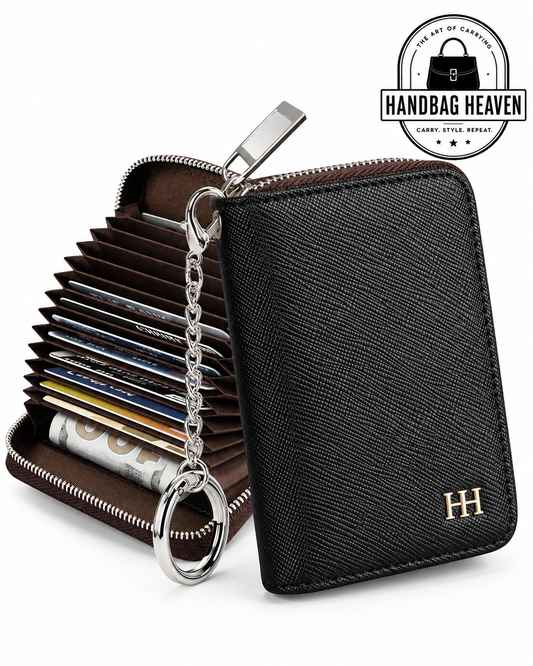 Women’s Compact Zip Card Holder Wallet