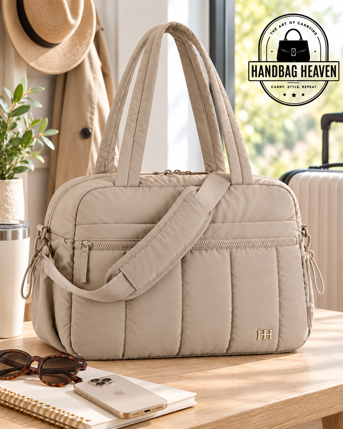 Women’s Travel Duffle Bag with Wet Pocket