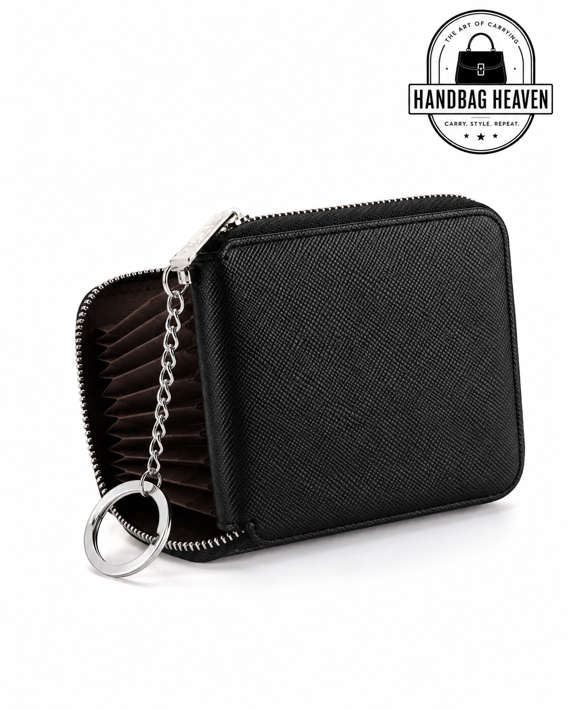 Women’s Compact Zip Card Holder Wallet