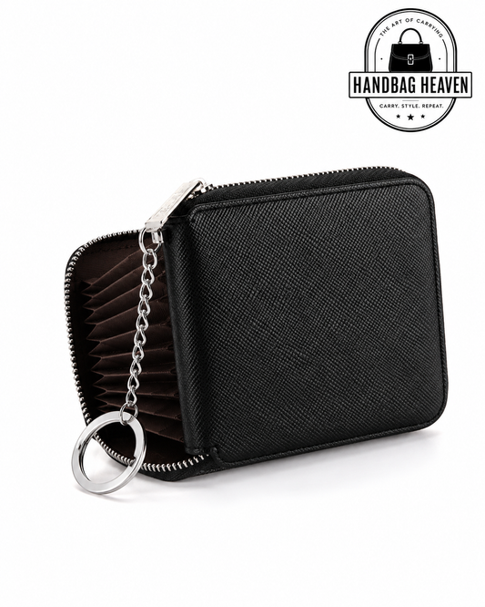 Women’s Compact Zip Card Holder Wallet